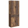 vidaXL Set di armadi 2 pz Legno antico Legno ingegnerizzato
