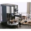 Bestron Macchina per Caff&egrave; Espresso AES800STE 1450W Acciaio Inox 1,25L