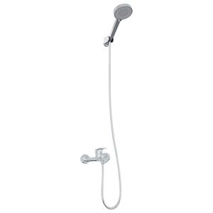 vidaXL Set di doccia con soffione Cromato G 1/2 pollici
