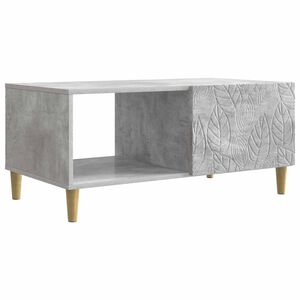 vidaXL Tavolino da salotto Grigio Cemento 90 x 50 x 40 cm