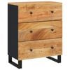 vidaXL Credenza 60x33x75 cm in Legno Massello di Acacia