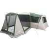 vidaXL Tenda Familiare con tetto Verde e Bianco 745 x 700 x 217 cm