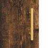 vidaXL Mobile a Parete Rovere Fumo 69,5x34x90 cm