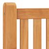 vidaXL Panchina da Giardino 114 cm in Legno Massello di Teak