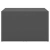 vidaXL Set Tavolini Incastro Grigio 3pz 60x60x38 cm Legno Multistrato
