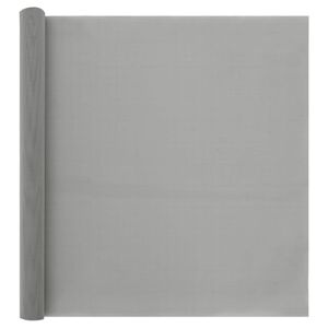 vidaXL Rete per schermatura 60 x 500 cm 120 Mesh Argento