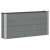 vidaXL Letto rialzato da giardino Grigio 150 x 30 x 72 cm