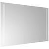 vidaXL Specchio da Bagno con Luci LED 60x40 cm