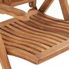 vidaXL Set da Pranzo da Giardino 7 pz in Legno Massello di Teak