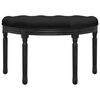 vidaXL Panca Nera 81,5x41x49 cm in Velluto