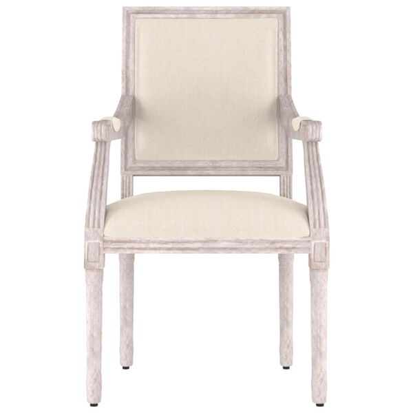 vidaXL Poltrona 54x59x99 cm in Lino