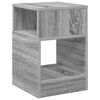 vidaXL Tavolino Grigio Sonoma 30,5 x 30 x 45 cm Legno multistrato