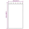 vidaXL Tende oscuranti 2 pcs Grigio chiaro 140 x 245 cm Velluto