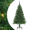 vidaXL Albero di Natale artificiale con 150 LED Verde 150 cm