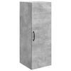 vidaXL Mobiletto a muro Grigio Cemento 33 x 34,5 x 90 cm