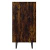 vidaXL Credenza Rovere Fumo 103,5x35x70 cm in Truciolato