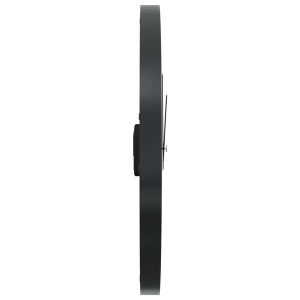 vidaXL Orologio a Parete Marrone &Oslash;35 cm in Ferro e Legno di Ulivo