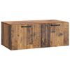 vidaXL Mobile Porta TV da Muro Legno antico 78,5 x 41 x 30 cm