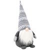 vidaXL Gnomo di Natale Grigio 45 cm Poliestere