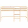 vidaXL Letto Soppalco con Scala Bambini 90x190 cm Legno Massello Pino