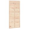 vidaXL Porta del Granaio 90x1,8x214 cm in Legno Massello di Pino