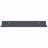 vidaXL Mensola sospesa 2 pcs Antracite 30 x 9 x 2,5 cm Acciaio