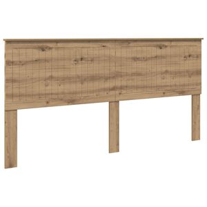 vidaXL Testiera Rovere artigianale Legno ingegnerizzato