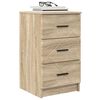 vidaXL Armadio da Notte con cassetto rovere sonoma 38 x 38 x 66 cm