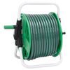 vidaXL Avvolgitubo Autonomo Verde con Set Raccordi Tubo 0,75" 20 m PVC