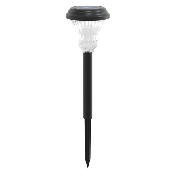 vidaXL Luci Solari per Percorsi con Picchetti 12 pz Bianche