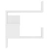 vidaXL Scaffale Parete Angolo Bianco 40x40x50 cm in Legno Multistrato