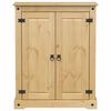 vidaXL Scarpiera Corona 86x38,5x108 cm in Legno Massello di Pino
