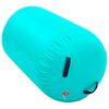 vidaXL Rullo da Ginnastica Gonfiabile con Pompa 100x60 cm in PVC Verde