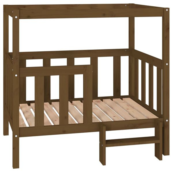 vidaXL Cuccia per Cani Ambra 105,5x83,5x100 cm Legno Massello di Pino