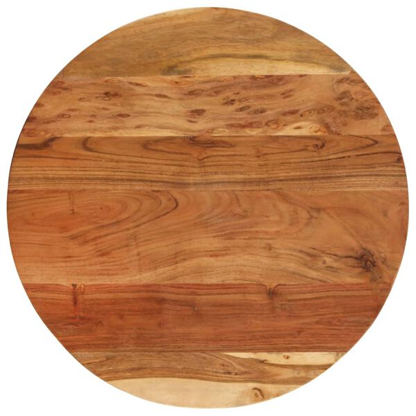 vidaXL Tavolino 60x(42-62) cm in Legno Massello di Acacia e Ghisa