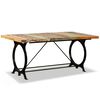 vidaXL Tavolo da Pranzo in Legno Massello di Recupero 180 cm