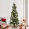 vidaXL Albero di Natale artificiale con 300 LED Verde 210 cm