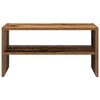 vidaXL Scarpiera Impilabile Legno Antico 60x30x30,5 cm