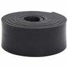 vidaXL Bordo in Gomma per Spazzaneve Nero 250x10x1 cm