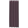 vidaXL Tende in Voile con Occhielli 2 pz Viola 140x260 cm