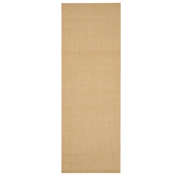 vidaXL Tappeto in Sisal Naturale 100 x 300 cm