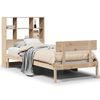 vidaXL Letto Libreria senza Materasso 90x200 cm Legno Massello Pino