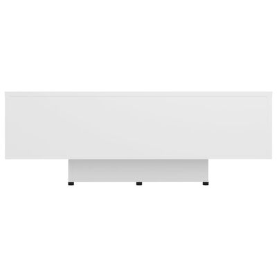 vidaXL Tavolino da Salotto Bianco 85x55x31 cm in Legno Multistrato