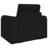 vidaXL Divano letto Nero 98 x 71 x 83 cm Tessuto