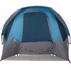 vidaXL Tenda Familiare Cabina per 6 Persone Blu Impermeabile