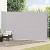 vidaXL Tenda Laterale Retrattile per Patio 220x600 cm Grigia