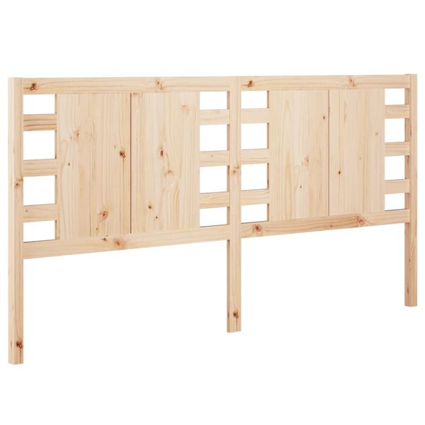 vidaXL Testiera per Letto 186x4x100 cm in Legno Massello di Pino
