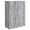 vidaXL Mobiletto a muro Sonoma grigio 66 x 34,5 x 90 cm