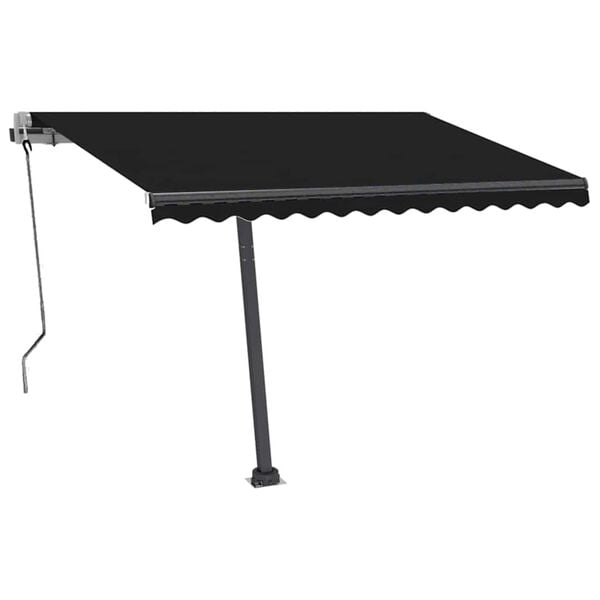 vidaXL Tenda da Sole Automatica Autoportante 350x250 cm Antracite