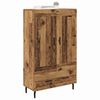 vidaXL Credenza Legno vecchio 69,5 x 31 x 115 cm Legno multistrato